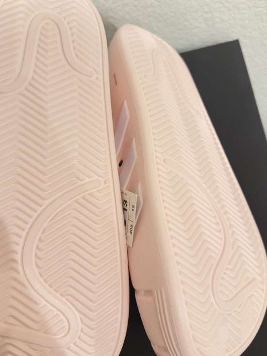 Adidas Adilette Clogs Pink White Shell Toe Slides main image 5